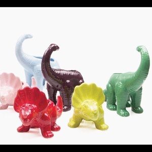 COPY - Ceramic dinosaur planters.